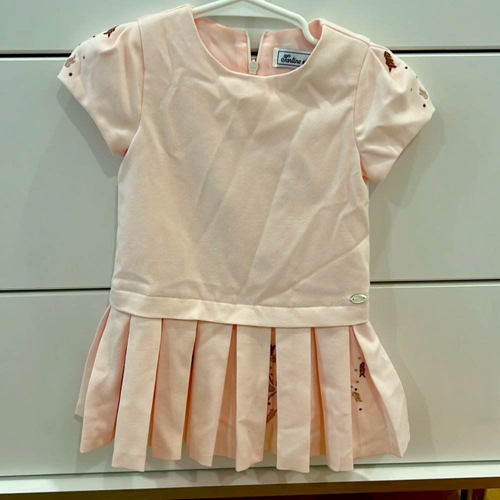 Tartine eat chocolat 9 month girls dress